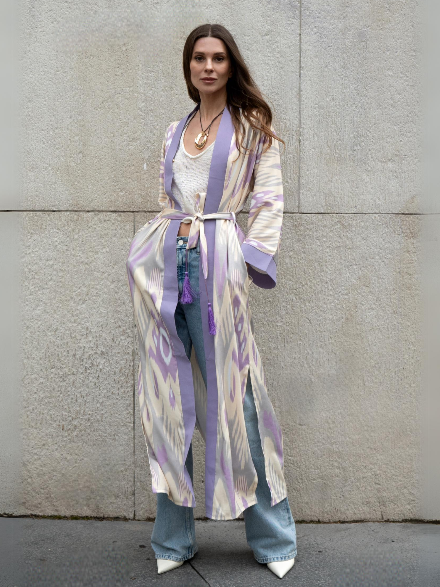 Lavender Kimono